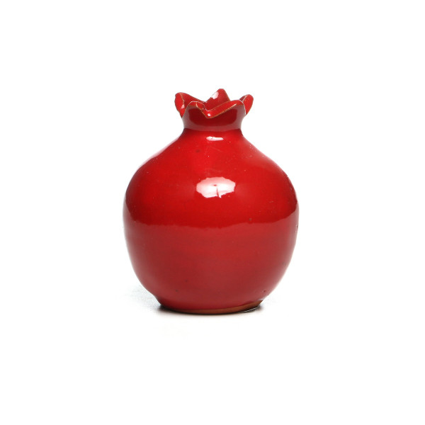 Granatapfel *Keramik* rot 6,5 cm