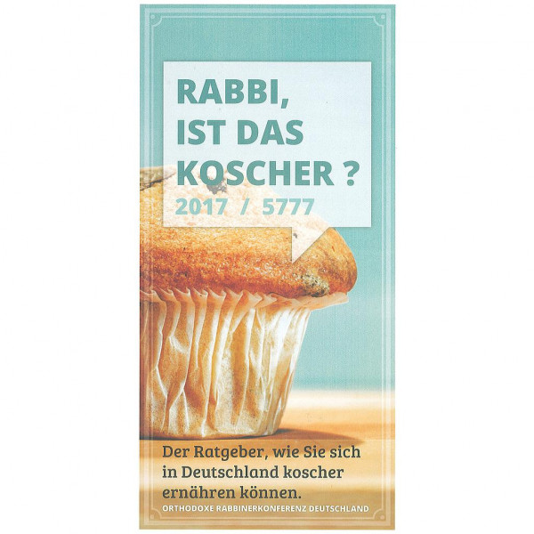 Rabbi, ist das koscher? Koscher-Liste Deutschland 2017