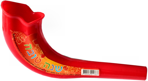 Schofar *bunt* aus Kunststoff in diversen Farben ca.16cm