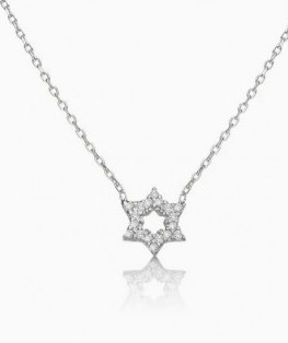 Kette*Davidstern mini* silber