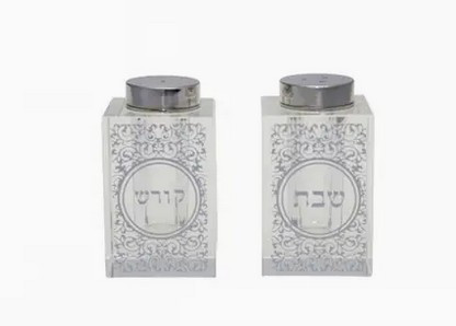 Salz und Pfeffer Streuer silber